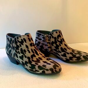 Sam Edelman cow fur booties
